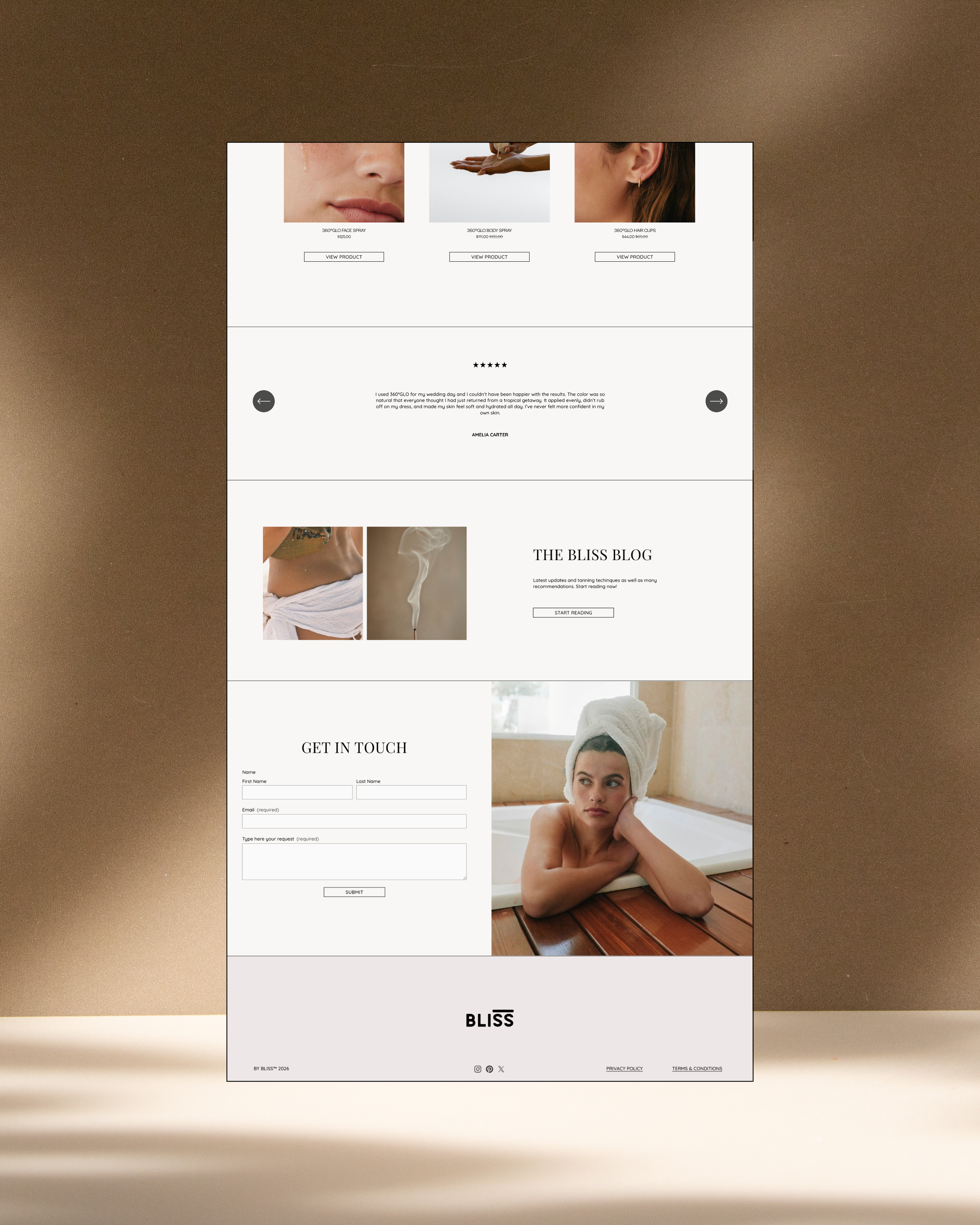 BLISS | The Website Template