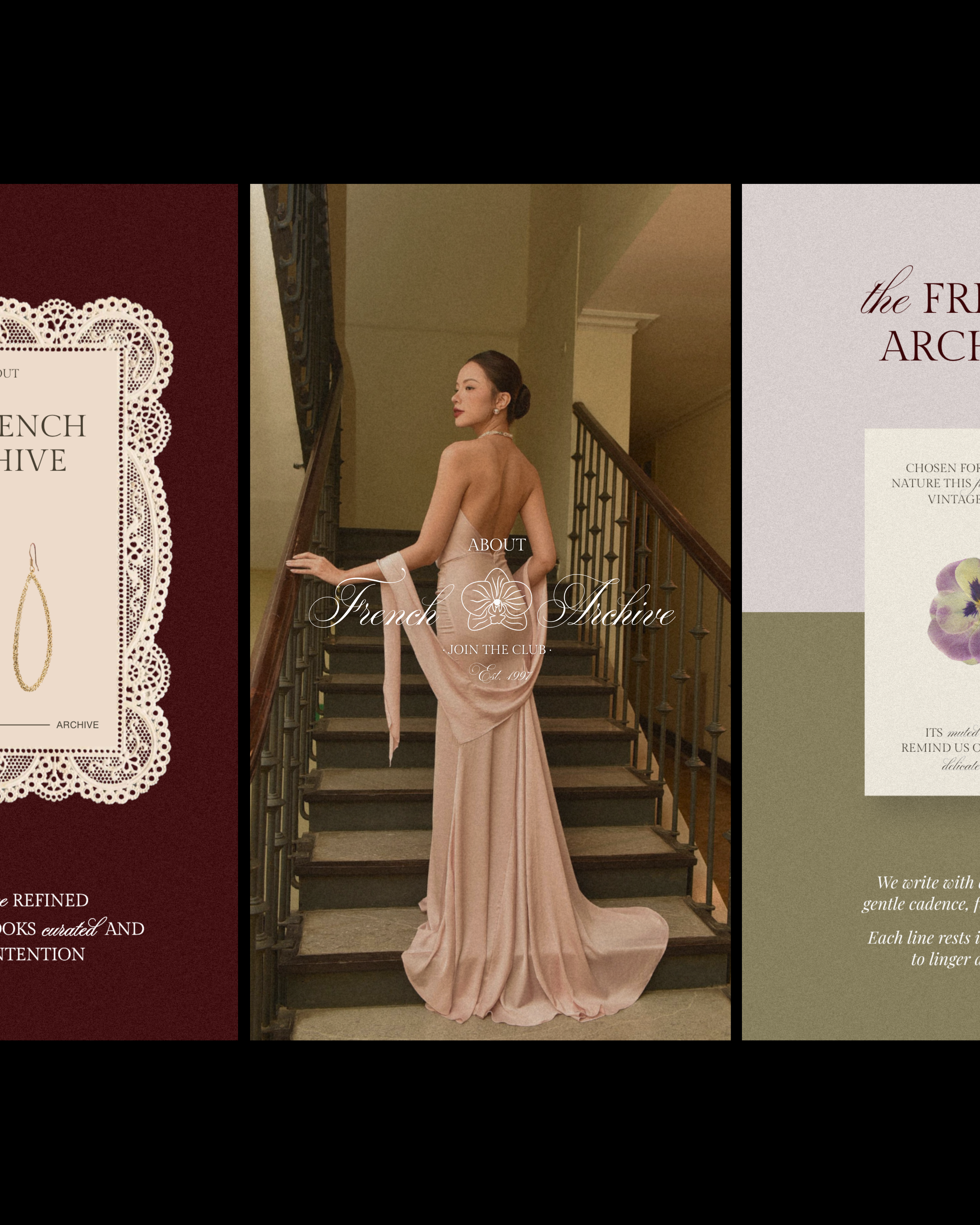 THE FRENCH ARCHIVE 2.0 | FEED TEMPLATES