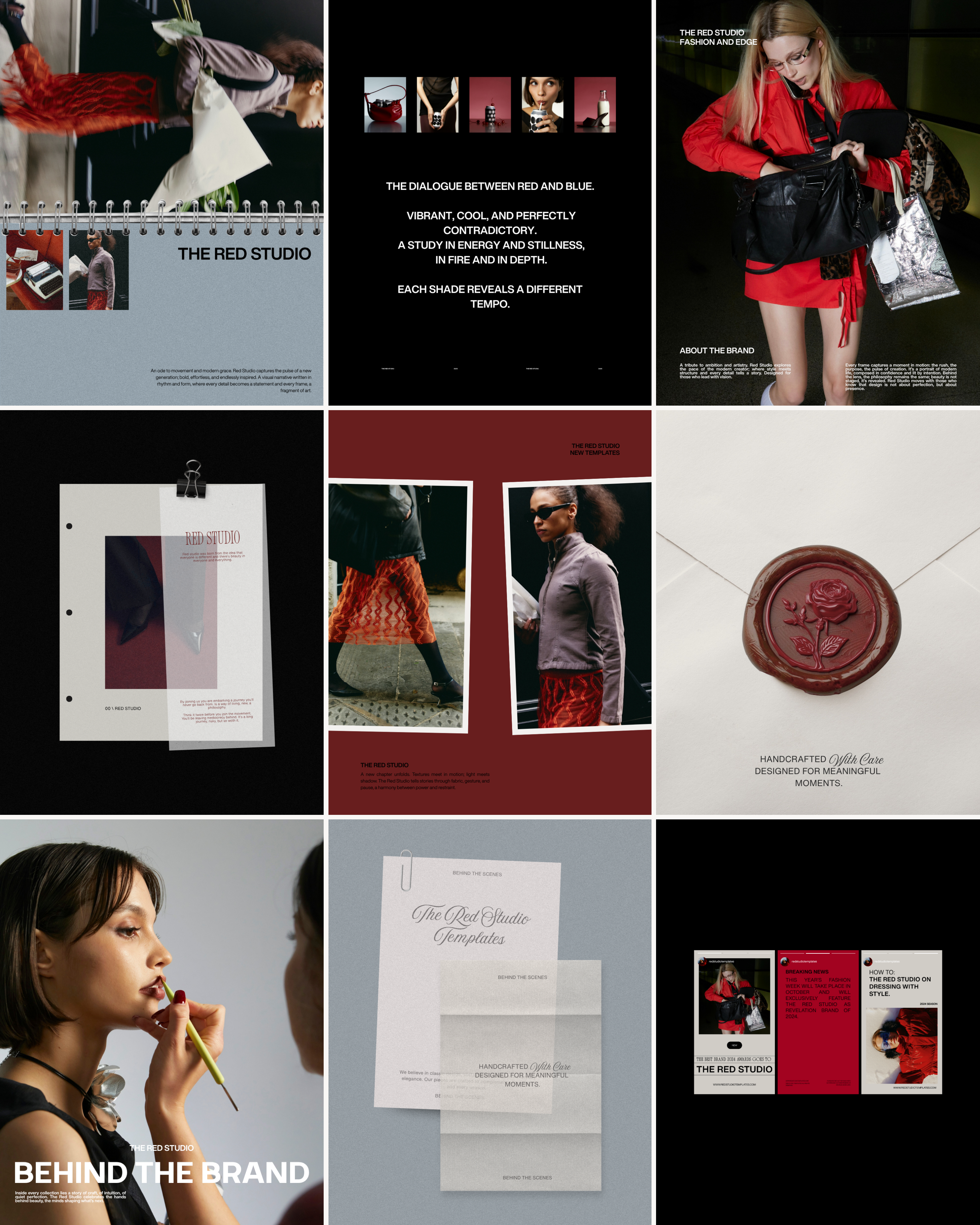 RED STUDIO 2.0 | FEED TEMPLATES