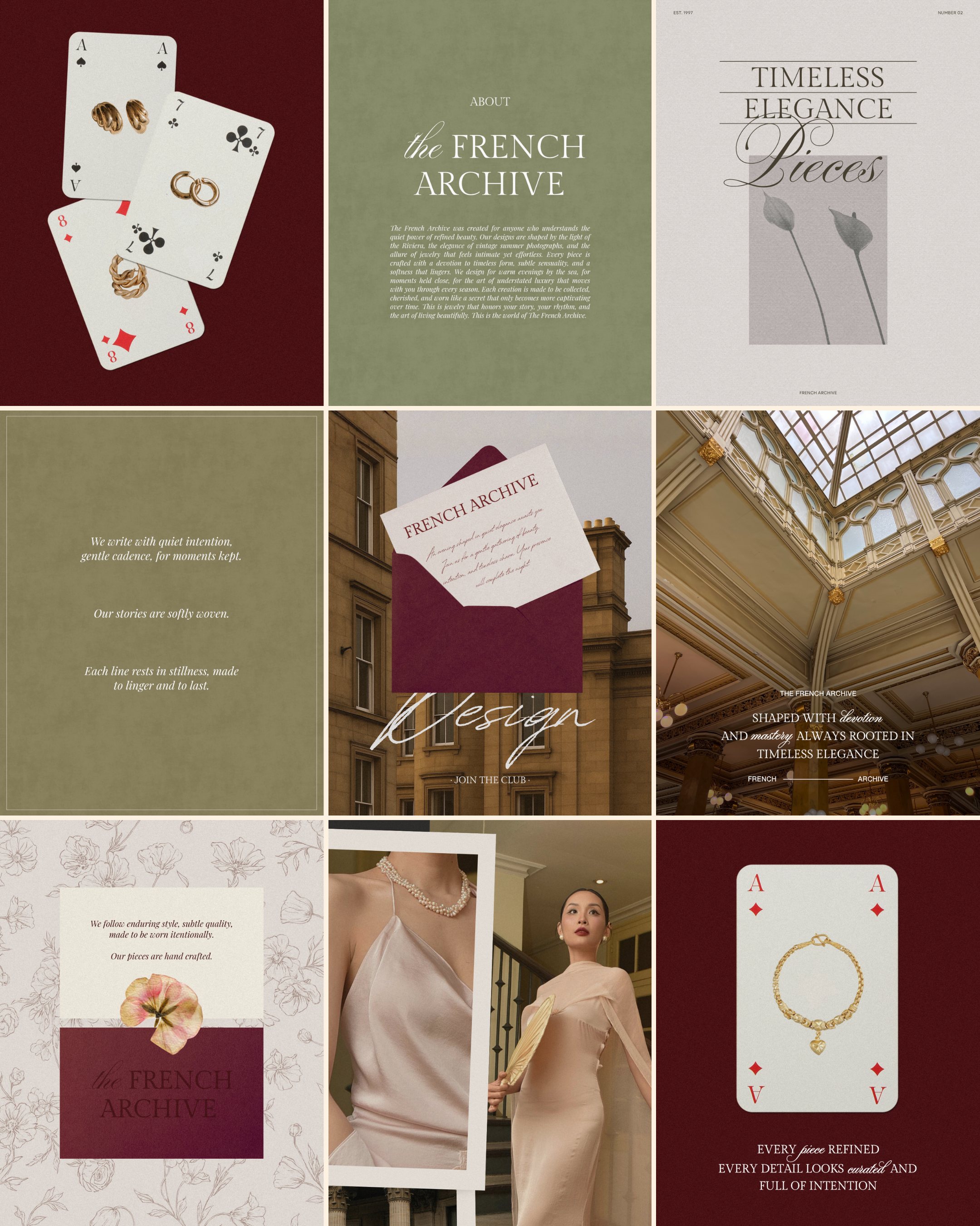 THE FRENCH ARCHIVE 2.0 | FEED TEMPLATES