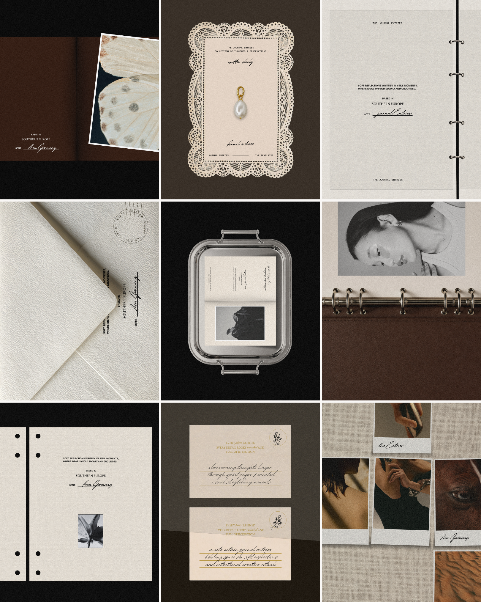 JOURNAL ENTRIES | FEED TEMPLATES
