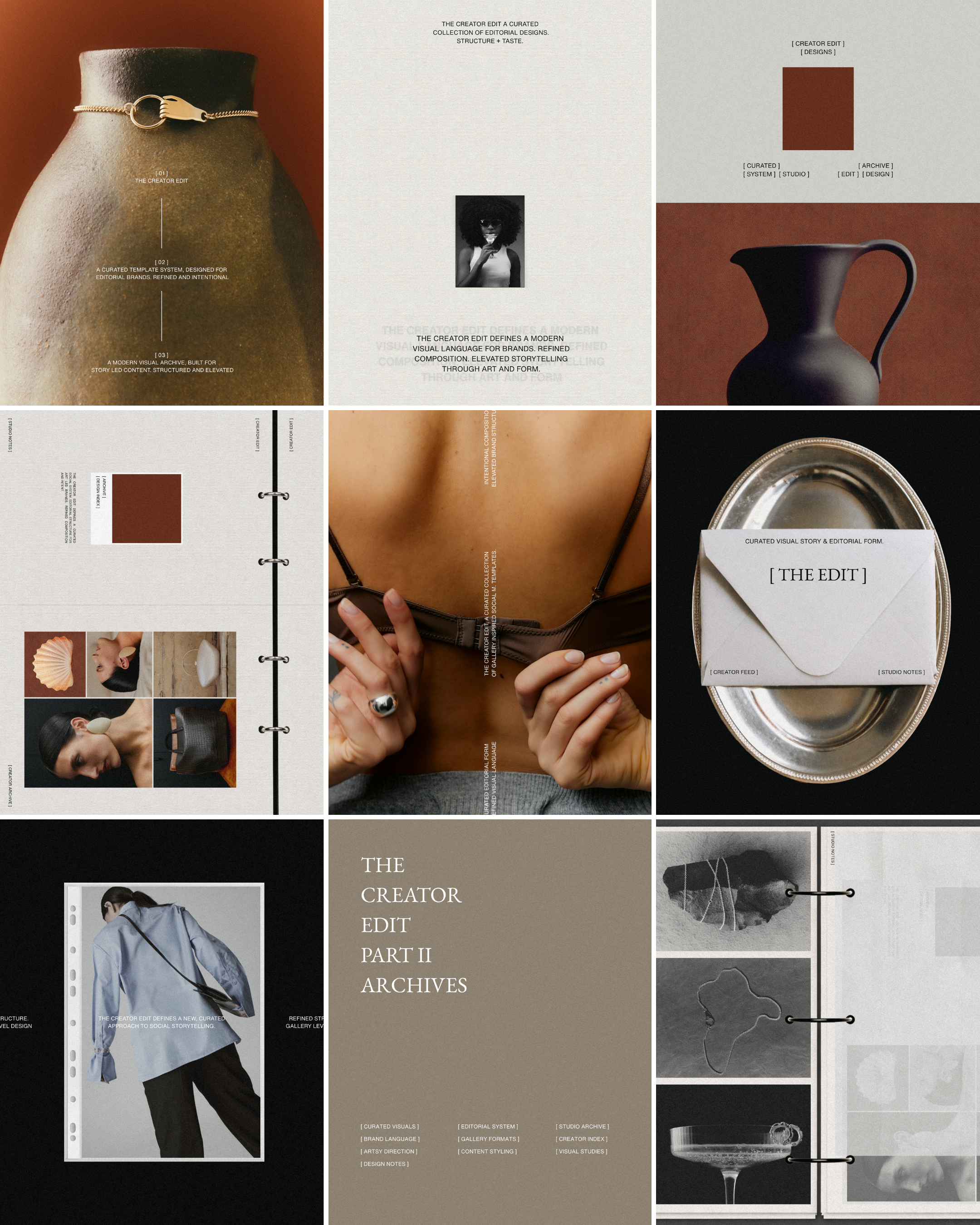 THE CREATOR EDIT | FEED TEMPLATES