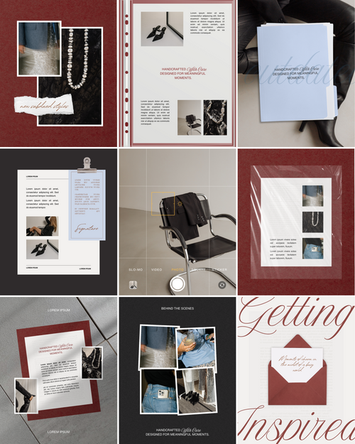 RED STUDIO | Feed Templates