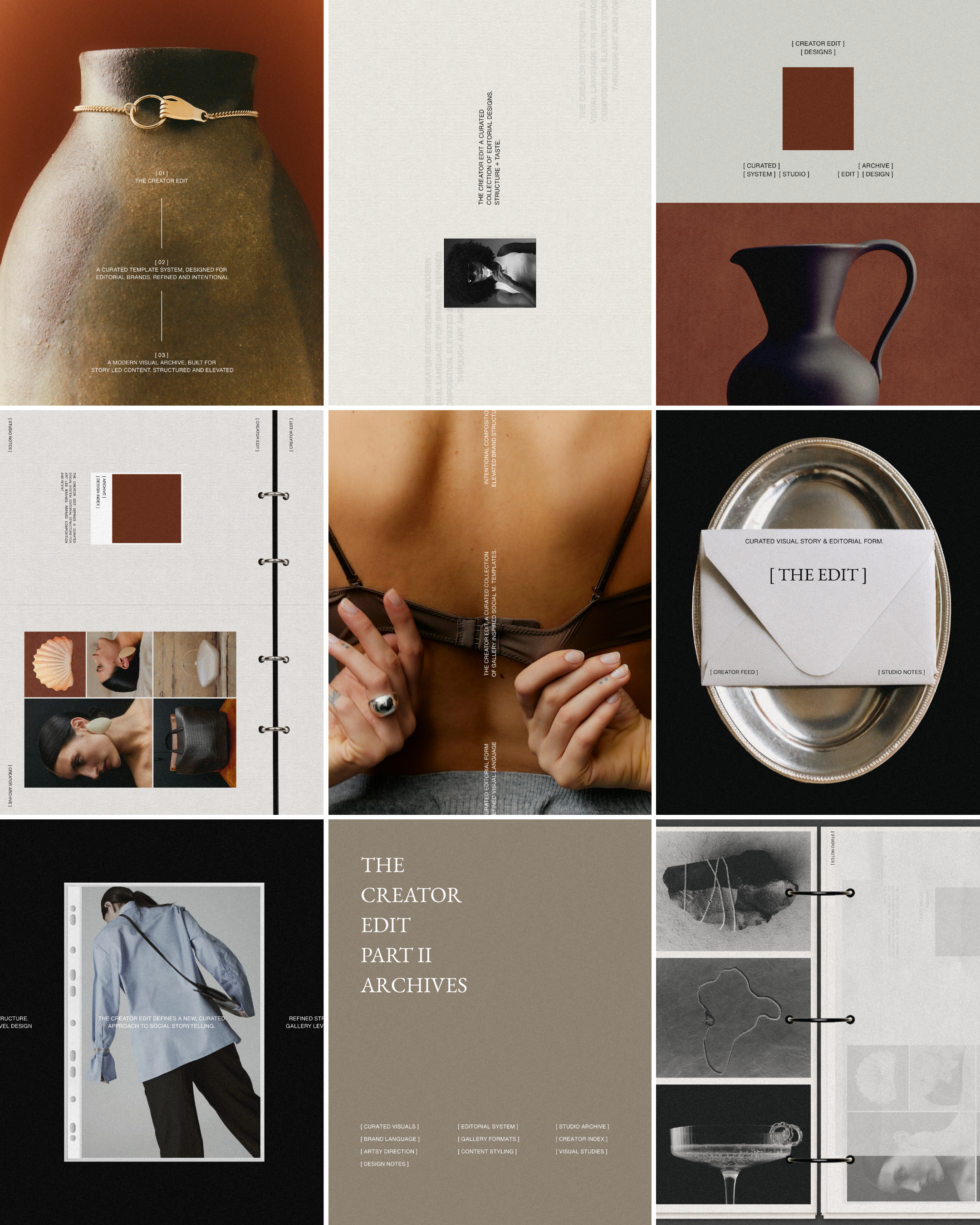 THE CREATOR EDIT | FEED TEMPLATES