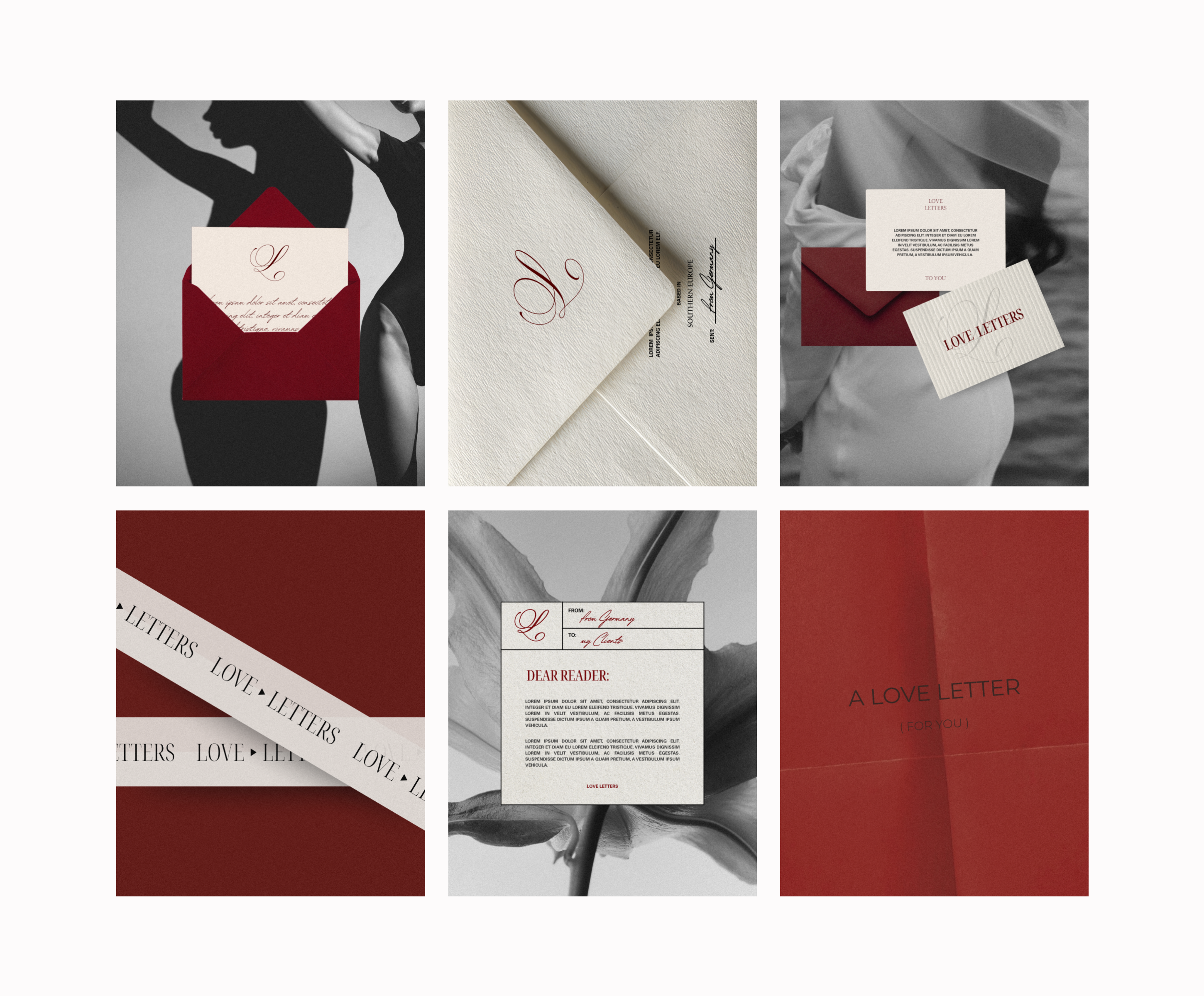 LOVE LETTERS | THE MINI | SOCIAL MEDIA TEMPLATES