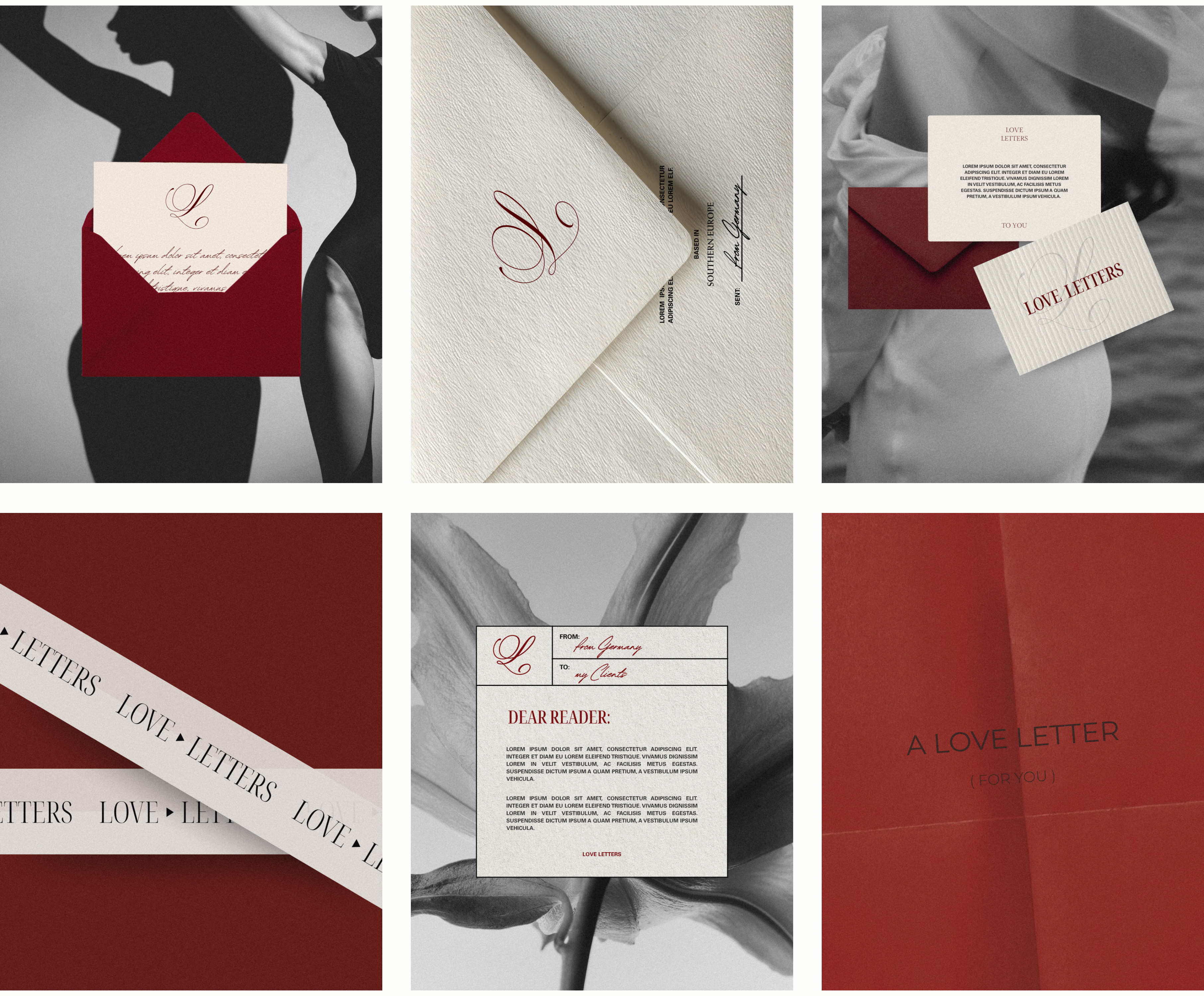 LOVE LETTERS | THE MINI | SOCIAL MEDIA TEMPLATES