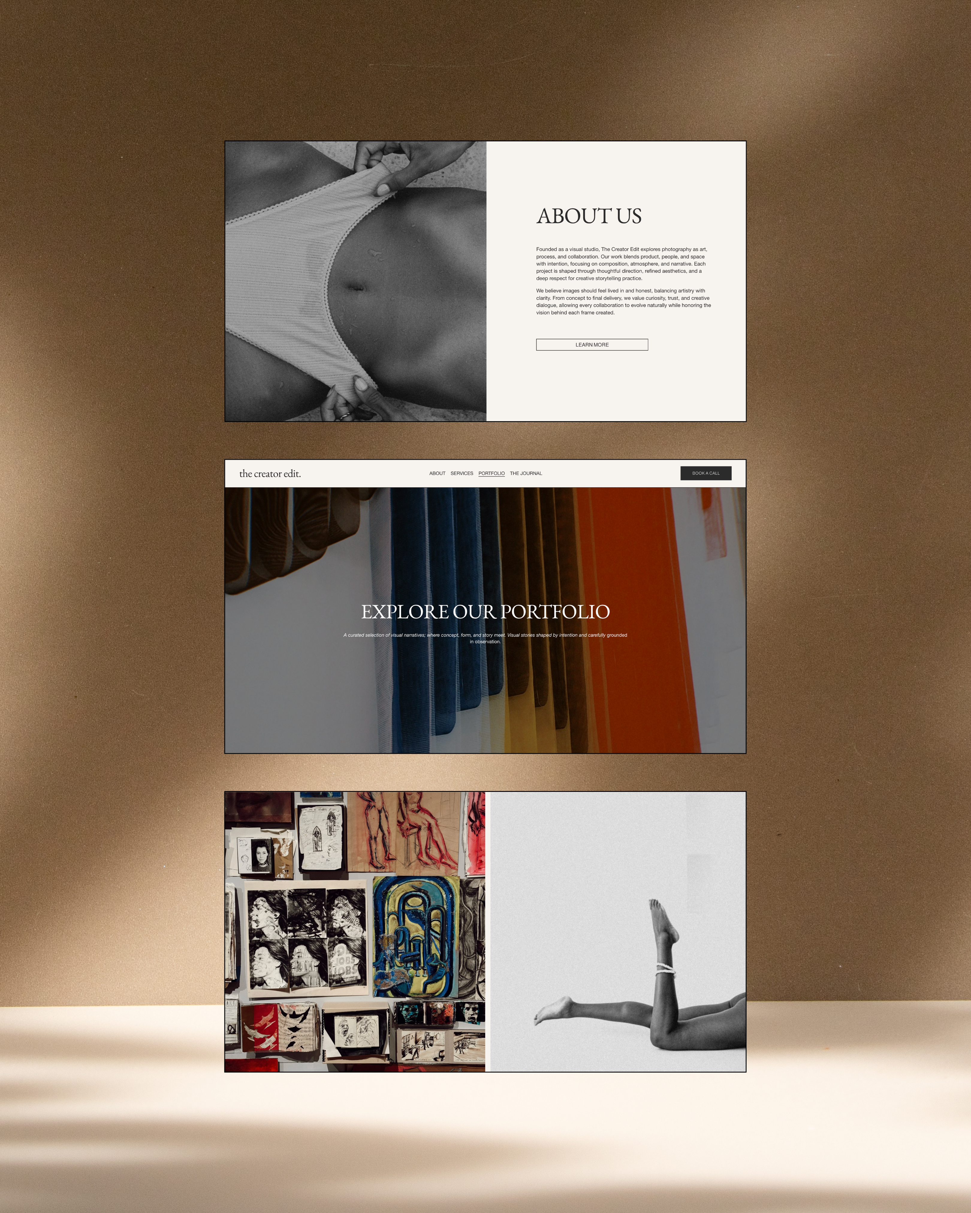The Creator Edit Website Template Branded by Sophie